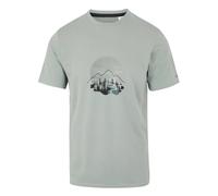Regatta Mens Fingal Scenery Stretch T-Shirt - Glacier - S - Glacier