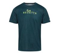 Regatta Mens Fingal VIII Cycle Marl T-Shirt - Moroccan Blue - Moroccan Blue - M