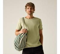 Regatta Men's Finlo Short Sleeved Logo T-Shirt in Light Stone | Size: Large Regatta Light Stone L