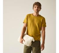 Regatta Men's Finlo Short Sleeved Logo T-Shirt in Mustard | Size: Large Regatta Mustard L