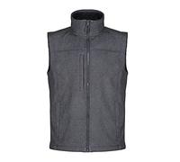 Regatta Professional Men's Regatta Flux Softshell Bodywarmer Vest, Seal Grey Marl, XXL
