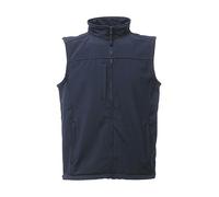 Regatta Men's Flux Water Repellent, Windproof, Soft Shell Body Warmer, Full Zip Vest, Warm Down Style, Sleeveless Jacket, Sports Outerwear, Super Warm, Sleeveless Top, Outdoor Coat, Men's, Winter