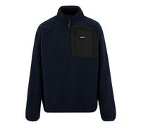Regatta Mens Frankie Borg Fleece Jacket - Black - S - Black - 100% Polyester