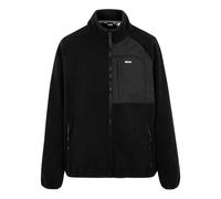 Regatta Mens Frankie Borg Full Zip Fleece Plush Stretch Warm Winter Layer Top