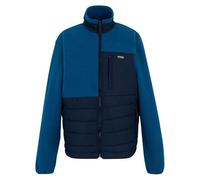 Regatta Mens Frankie Borg Full Zip Hybrid Fleece Warm Winter Layer Top