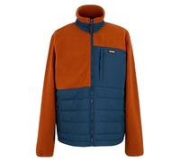 Regatta Mens Frankie Borg Full Zip Hybrid Fleece Warm Winter Layer Top