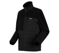 Regatta Mens Frankie Borg Full Zip Hybrid Fleece Warm Winter Layer Top