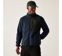 Regatta Mens Frankie Borg Full Zip Fleece Plush Stretch Warm Winter Layer Top