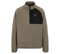 Regatta Mens Frankie Borg Half Zip Fleece Plush Stretch Warm Winter Layer Top