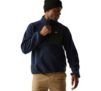 Regatta Mens Frankie Borg Half Zip Fleece Plush Stretch Warm Winter Layer Top
