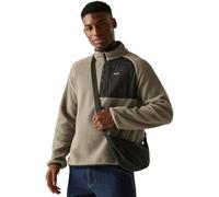 Regatta Mens Frankie Borg Half Zip Fleece Plush Stretch Warm Winter Layer Top