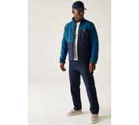 Regatta Mens Frankie Borg Full Zip Hybrid Fleece Warm Winter Layer Top