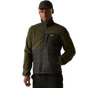 Regatta Mens Frankie Borg Full Zip Hybrid Fleece Warm Winter Layer Top