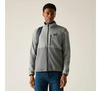 Regatta Men's Frankie Colour Block Full Zip Fleece in Grey | Size: 2XL Regatta Grey 2XL