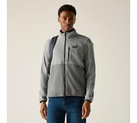 Regatta Men's Frankie Colour Block Full Zip Fleece in Grey | Size: Large Regatta Grey L