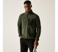 Regatta Mens Frankie Half Zip Fleece Dark Khaki