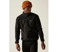 Regatta Mens Frankie Full Zip Fleece - Black, Black, Size 4Xl, Men Black