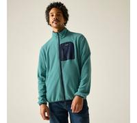 Regatta Men's Frankie Full Zip Fleece in Aqua | Size: 2XL Regatta Aqua 2XL
