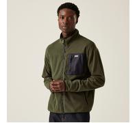 Regatta Mens Frankie Full Zip Fleece Jacket - Dark Khaki - Dark Khaki - XXL