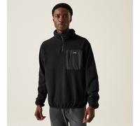 Regatta Men's 'Frankie' Half Zip Fleece in Black | Size: XL Regatta Black XL