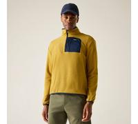 Regatta Men's Frankie Half Zip Fleece in Mustard | Size: Large Regatta Mustard L