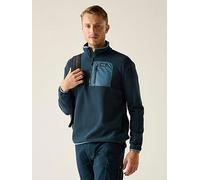 Regatta Mens Frankie Half Zip Fleece, Navy, Size S, Men Navy