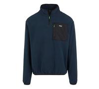 Regatta Mens Frankie Half Zip Fleece Top - Navy - XL - Navy - 100% Polyester