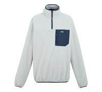Regatta Mens Frankie Half Zip Fleece Top (Silver Grey/Navy) - Light Grey - Size 4XL
