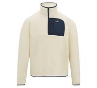 Regatta Mens Frankie Half Zip Fleece White Stone Navy