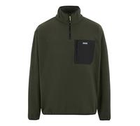 Regatta Mens Frankie Half Zip Micro Fleece Plush Stretch Warm Winter Layer Top