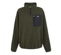 Regatta Men's Lightweight Frankie Half Zip Fleece Dark Khaki, Size: XL