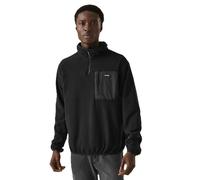 Regatta Mens Frankie Half Zip Outdoor Warm Winter Pullover Fleece - Black