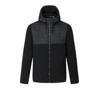Regatta Mens Frankie Two Tone Borg Fleece Hybrid Jacket (Black)