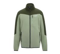 Regatta Mens Freesdale Fleece Jacket - Light Sage/Dark Khaki - XL - Light Sage/Dark Khaki - 70% Polyester/30% Recycled Polyester