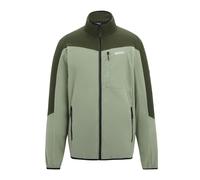 Regatta Mens Freesdale Fleece Jacket - Light Sage/Dark Khaki - XXL - Light Sage/Dark Khaki - 70% Polyester/30% Recycled Polyester