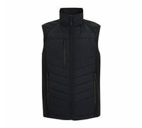 Regatta Mens Full Zip Gilet (Black/Ash) - Size 5XL