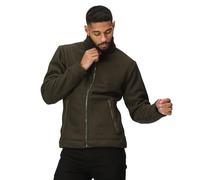 Regatta Mens Garrian II Full Zip Fleece Jacket (L) (Dark Khaki)