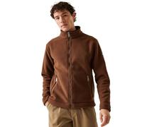 Regatta Men's Garrian II Full Zip Fleece Dark Brown Black, Size: L