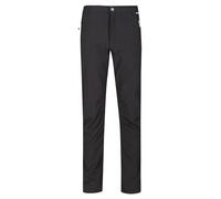 Regatta Men's Geo Softshell Walking Trousers, Waterproof, Windproof, Hardwearing & Multipocketed - Perfect for Outdoors, Hiking, Camping & Trekking Grey