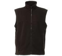 Regatta Mens Haber II 250 Series Anti-pill Fleece Bodywarmer / Sleeveless Jacket (Black) - Size 2XL