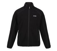 Regatta Mens Hadfield Full Zip Fleece Jacket (Black) - Size Large