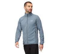 Regatta Mens Hadfield Full Zip Fleece Jacket (XL) (Grey Mirage)