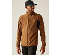 Regatta Men's Hadfield Full Zip Midlayer Fleece in Brown | Size: 2XL Regatta Brown 2XL