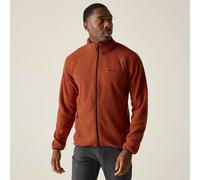 Regatta Men's Hadfield Full Zip Midlayer Fleece in Burnt Orange | Size: Small Regatta Burnt Orange S