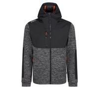 Regatta Mens Heist Jacket (Ash/Black) - Size Large