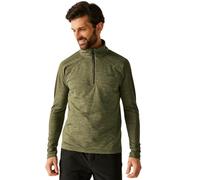 Regatta Hepley Half Zip Fleece Green XL Men