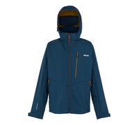 Regatta Mens Hewitts X Colour Block Soft Shell Jacket (Moonlight Denim/Fox) - Navy/Blue - Size 3XL