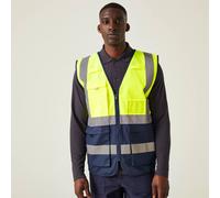 Yellow male L Regatta Professional Men's Pro HI-VIS Executive Vest Yellow, Size: L