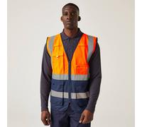 Regatta High Visibility Pro hi-vis executive vest TRS251 - Mens, 100% Polyester