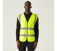 Yellow male XL Regatta Professional Men's Pro HI-VIS Executive Vest Yellow, Size: XL
